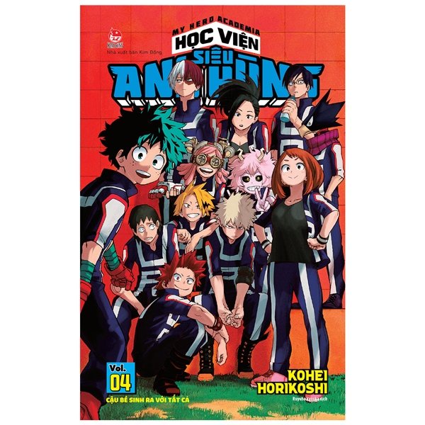 Sách - My Hero Academia - Học Viện Siêu Anh Hùng - Tập 4 - 8935244866810