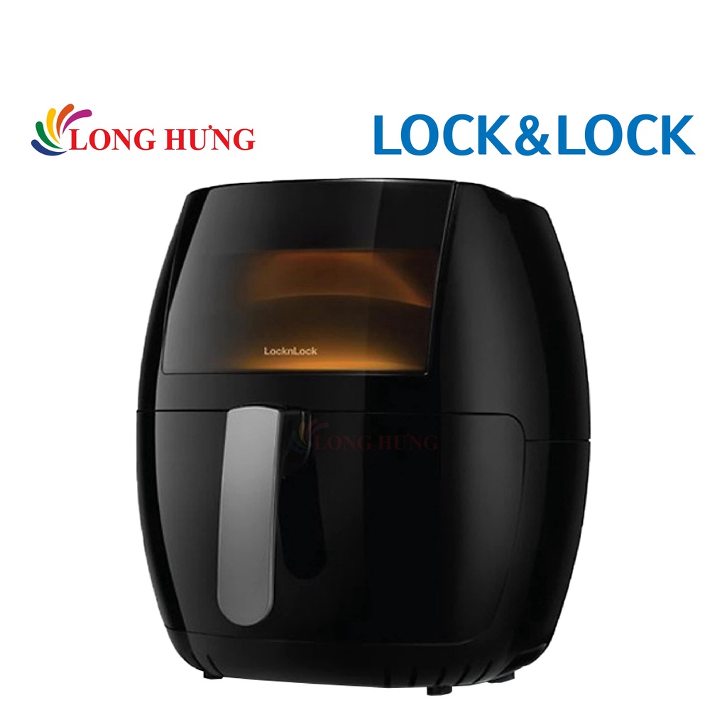 Nồi chiên không dầu điện tử Lock&amp;Lock 6.2 lít EJF282BLK - Hàng chính hãng