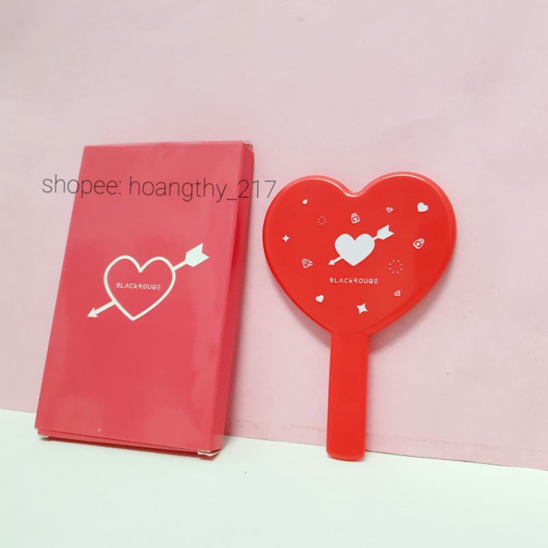 Gương cầm tay Black Rouge mini xinh xắn