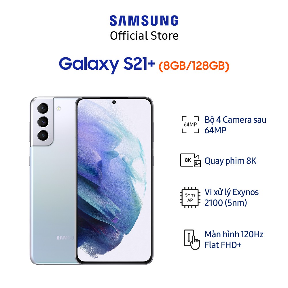 Điện Thoại Samsung Galaxy S21+ 5G (8GB/128B) - Hàng Chính Hãng | BigBuy360 - bigbuy360.vn