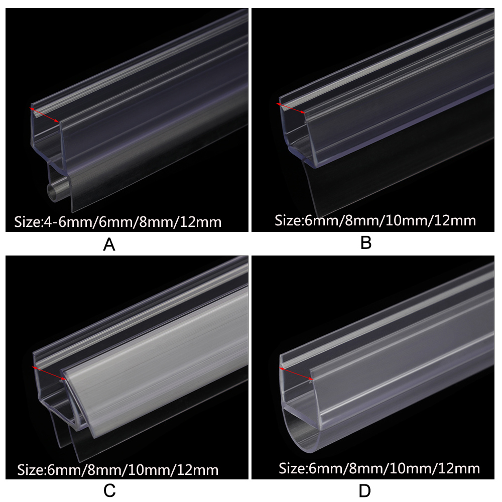 Dải Cao Su Cứng Dán Viền Cửa Nhà Tắm Ngăn Chặn Nước
