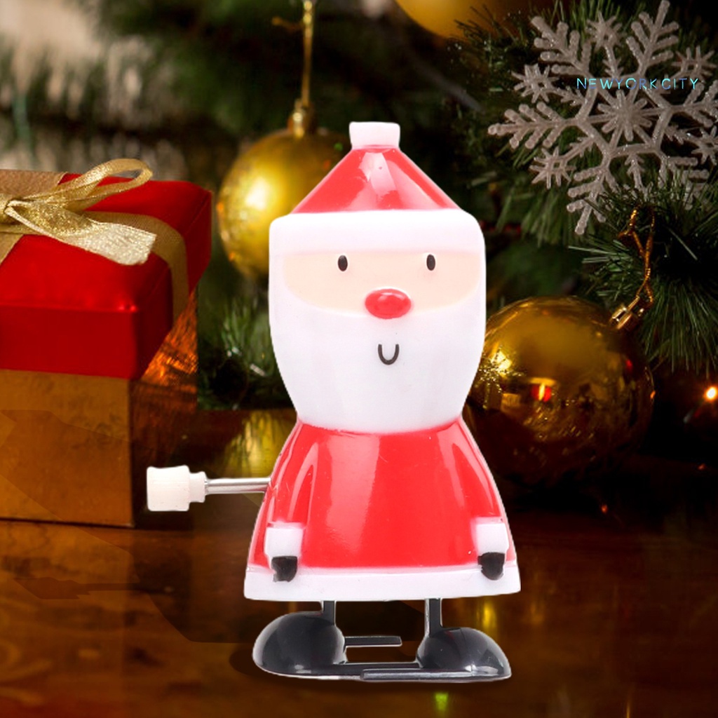 Đồ Chơi Lên Dây Cót Hình Ông Già Noel Nhiều Màu Sắc Dễ Thương Cho Bé