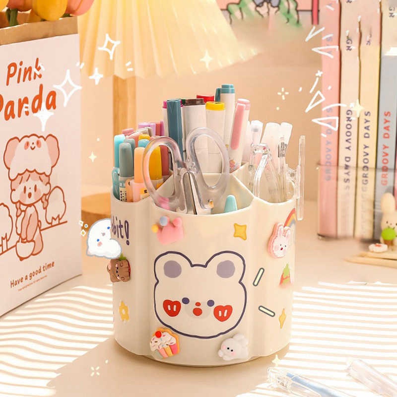 Hộp Đựng Bút Để Bàn Kích Thước Lớn Kiểu Dáng Đơn Giản Tiện Lợi Dễ Sử Dụng