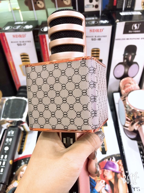 [Mã ELHACE giảm 4% đơn 300K] Mic hát karaoke SD 18 [Âm thanh cực đỉnh]