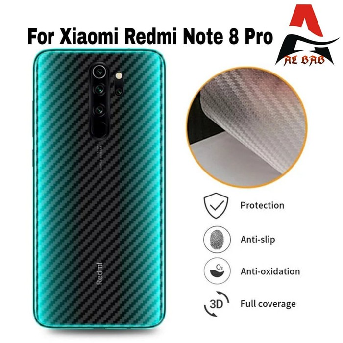 Kính Cường Lực Bảo Vệ Mặt Sau Cho Xiaomi Redmi Note 8 Pro / Note 8 Pro