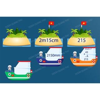 [Đồ dùng dạy học] Thuyền Vệt Nam tìm chủ quyền đảo