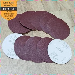 Giấy nhám tròn phi 100mm đủ số từ 40 đến 240