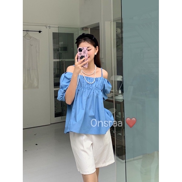 ✅ÁO HỞ VAI DỊU DÀNG CHO NÀNG XUỐNG PHỐ✅