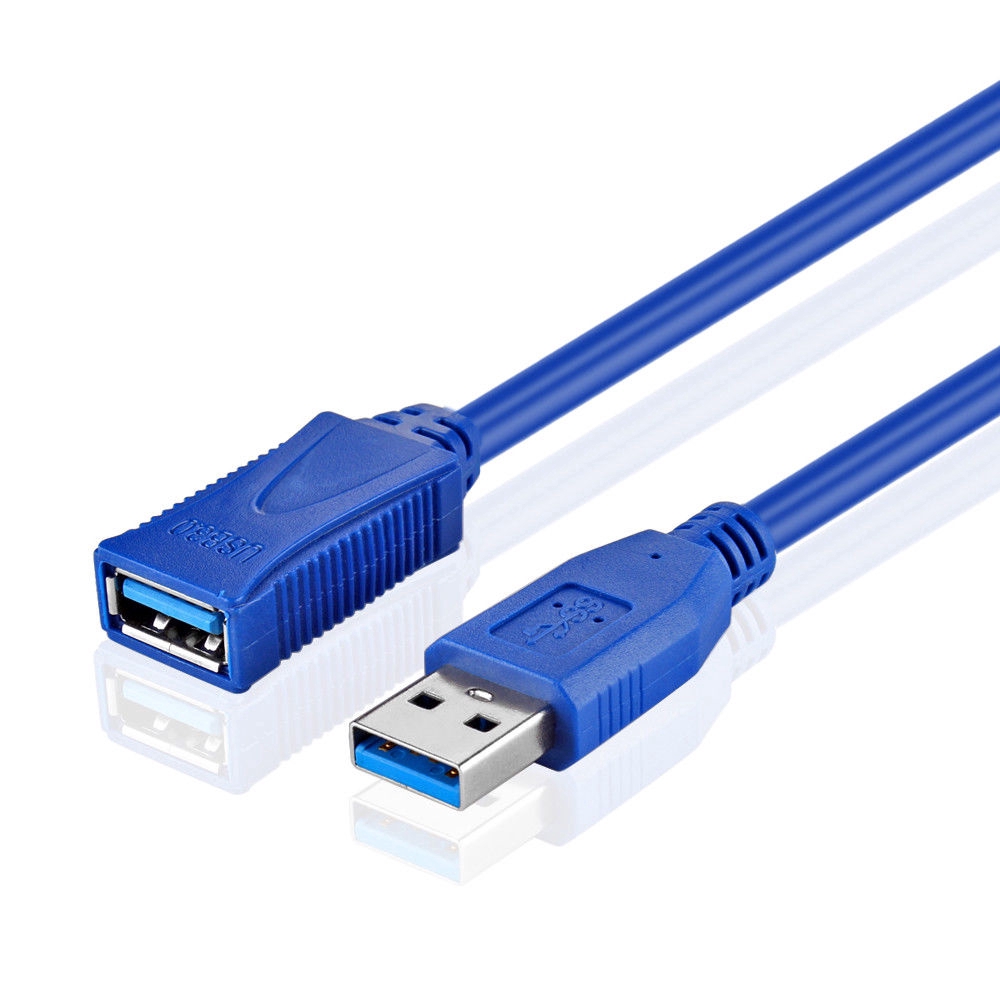 Cáp chuyển đổi mở rộng USB 2.0 , tốc độ cao - Màu Xanh