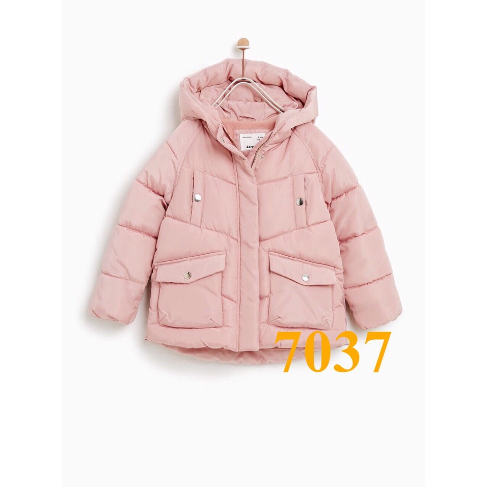 SALE 295K * Mã 7037: Phao bé gái đại 3 lớp dày dặn lót nỉ siêu đẹp, hàng có 5 màu, mẹ con mặc đôi rất đẹp. VNXK