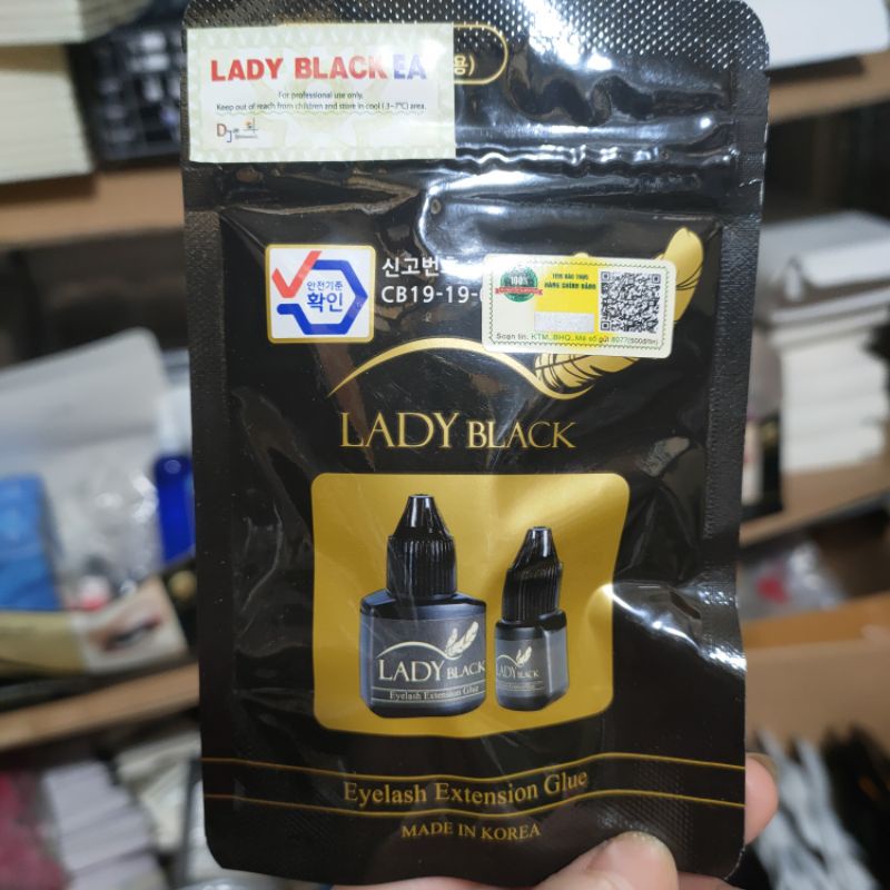 Keo nối mi Lady Black , Sky Glue , Crystal ( loại 5ml )