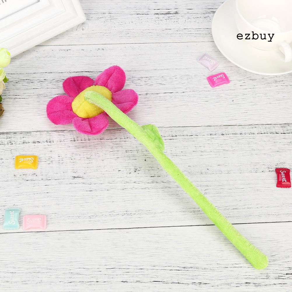Hoa cúc nhồi bông xinh xắn có thể uốn cong trang trí không gian