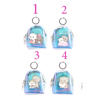 Móc khoá balo hologram mèo mitao MKH3a hoạt hình dễ thương