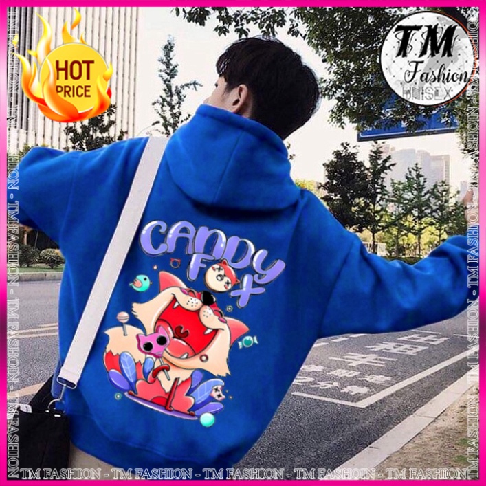 ÁO HOODIE CHÚ CÁO DỄ THƯƠNG - In Pet Siêu Bền Siêu Đẹp - Full Size Full Màu