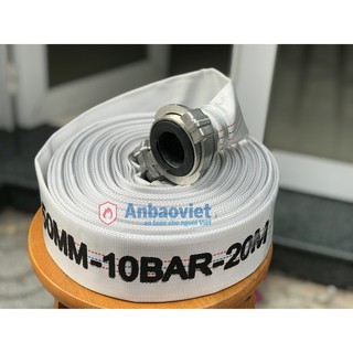 Vòi chữa cháy,  vòi cứu hỏa chuyên dụng đường kính DN65mm, áp suất nước 10bar, dài 20m