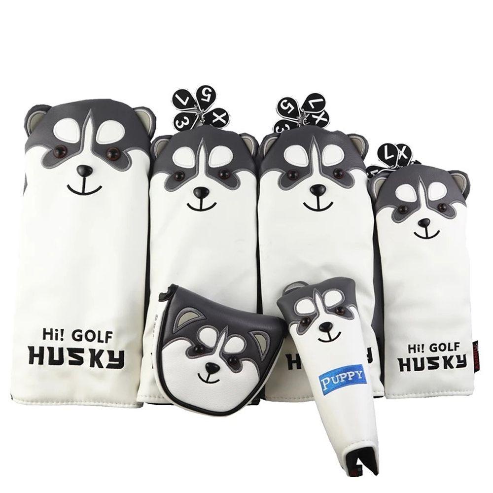 Bọc đầu gỗ gậy golf club Driver Fairway thiết kế Husky