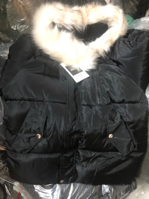 Áo phao cổ lông hottrend