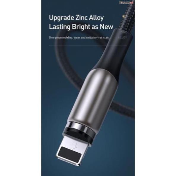 Cáp sạc từ thế hệ thứ 3 Baseus Zinc Magnetic series 3 Lightning/ Type C/ Micro cho Smartphone/ Tablet Cable