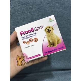 Thuốc nhỏ gáy trị ve rận, bọ chét fronil spot-1ong
