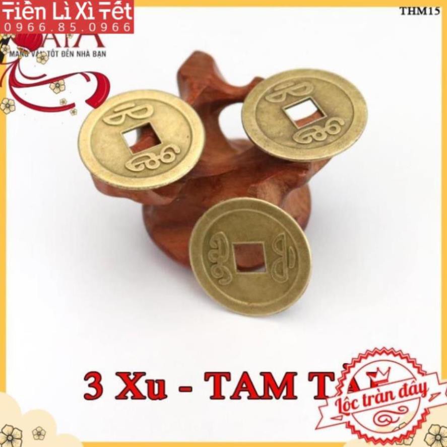 [SIÊU SALE] Đồng xu ngũ đế, đồng xu phong thuỷ bỏ bóp ví - Vật phẩm chiêu tài may mắn