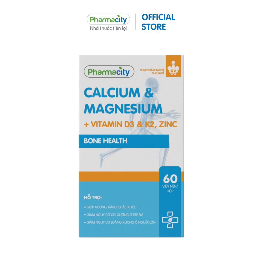 Thực phẩm Pharmacity bảo vệ sức khỏe Bone Health