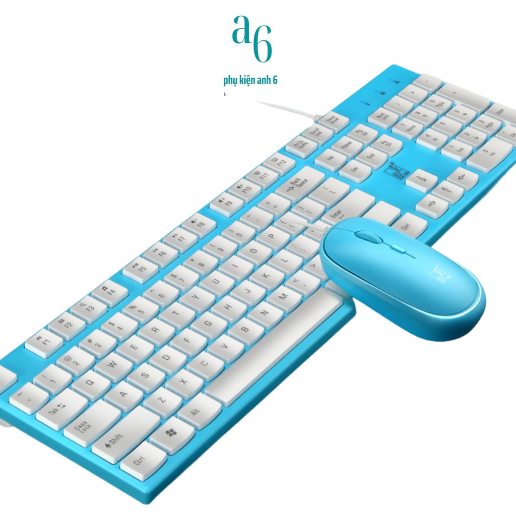 Bộ Bàn Phím và Chuột Máy Tính Có Dây . Model : s600