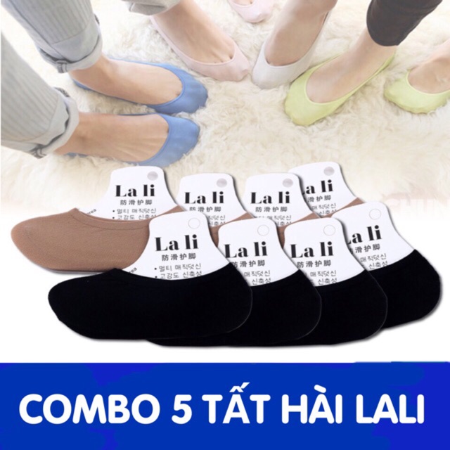 Combo 5 đôi Tất hài da chân cho mẹ và bé