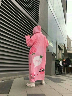 Áo mưa hoạt hình siêu cute