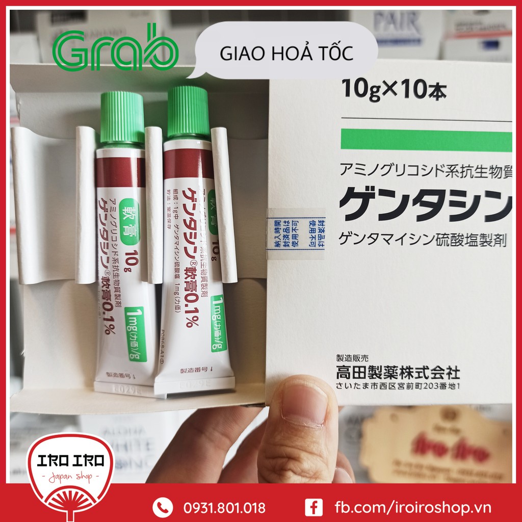Kem ngừa mụn, ngăn sẹo Gentacin Takata Gentamicine Nhật Bản | BigBuy360 - bigbuy360.vn