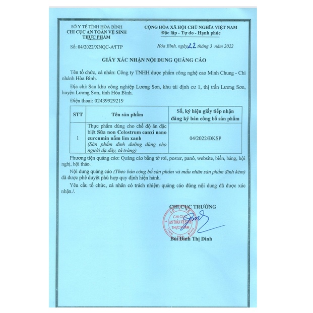 Sữa non Colostrum Canxi nano Curcummin Nấm Lim Xanh. HSD 2025