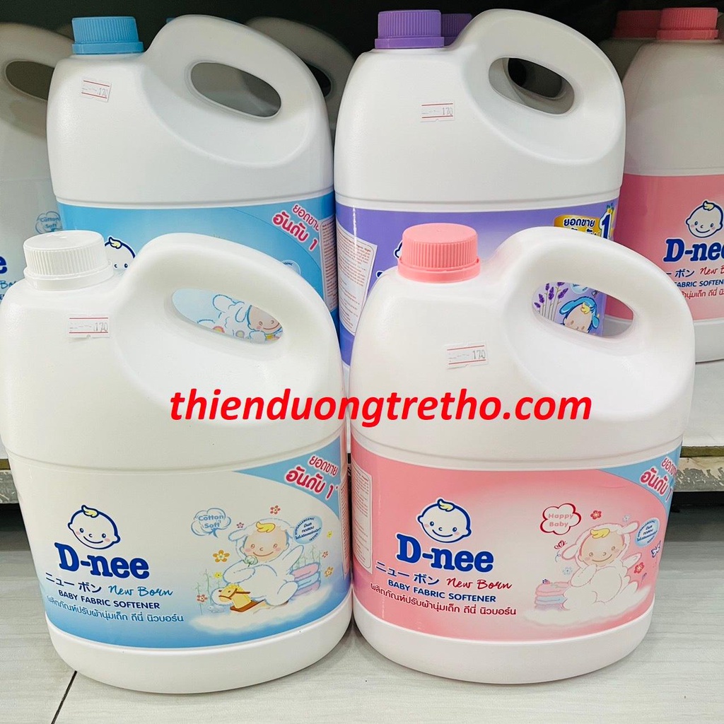 Nước Xả Quần Áo Em Bé Dnee Thái Lan 3 Lít