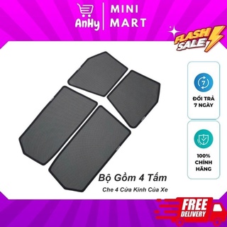 Rèm che nắng ô tô cao cấp hút nam châm kèm chân gài, rèm chắn nắng ô tô, chắn nắng ô tô, chắn nắng theo xe ô tô