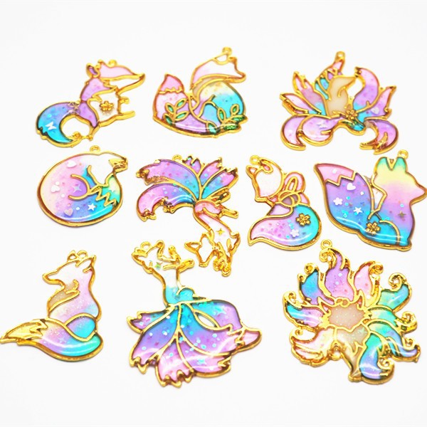 [CÓ SẴN] Khung resin set cáo 10 con