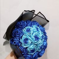 Ruy băng lụa satin bản 4cm - CUỘN 10M