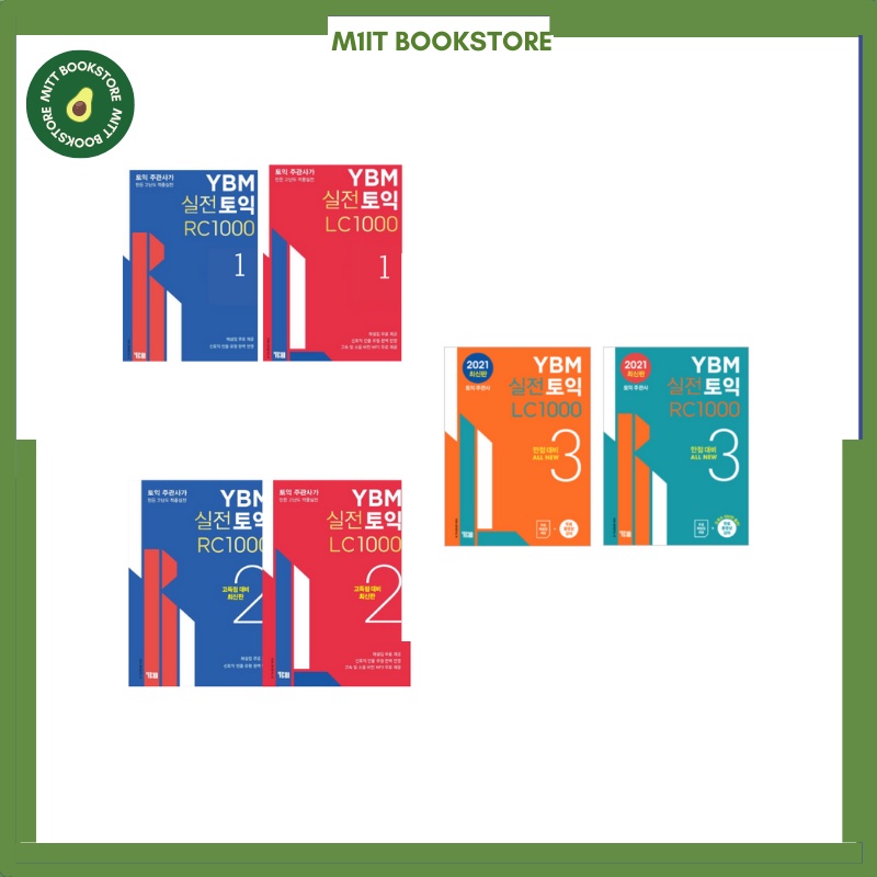YBM VOL 1,2,3,tặng kèm file nghe
