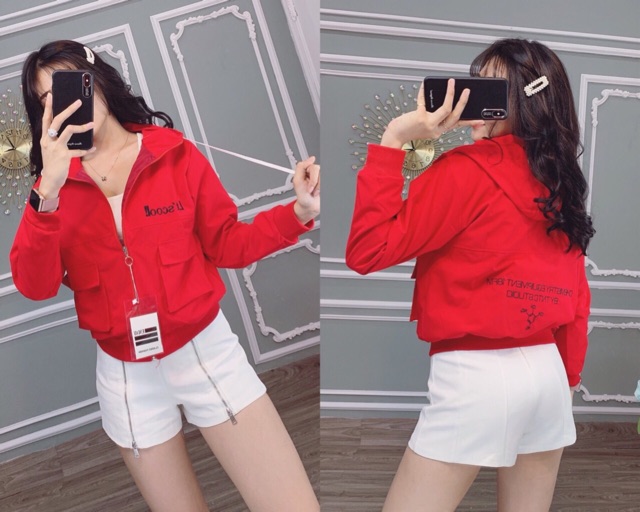 áo khoác kaki nữ có túi trong sizs 45-52kg | BigBuy360 - bigbuy360.vn