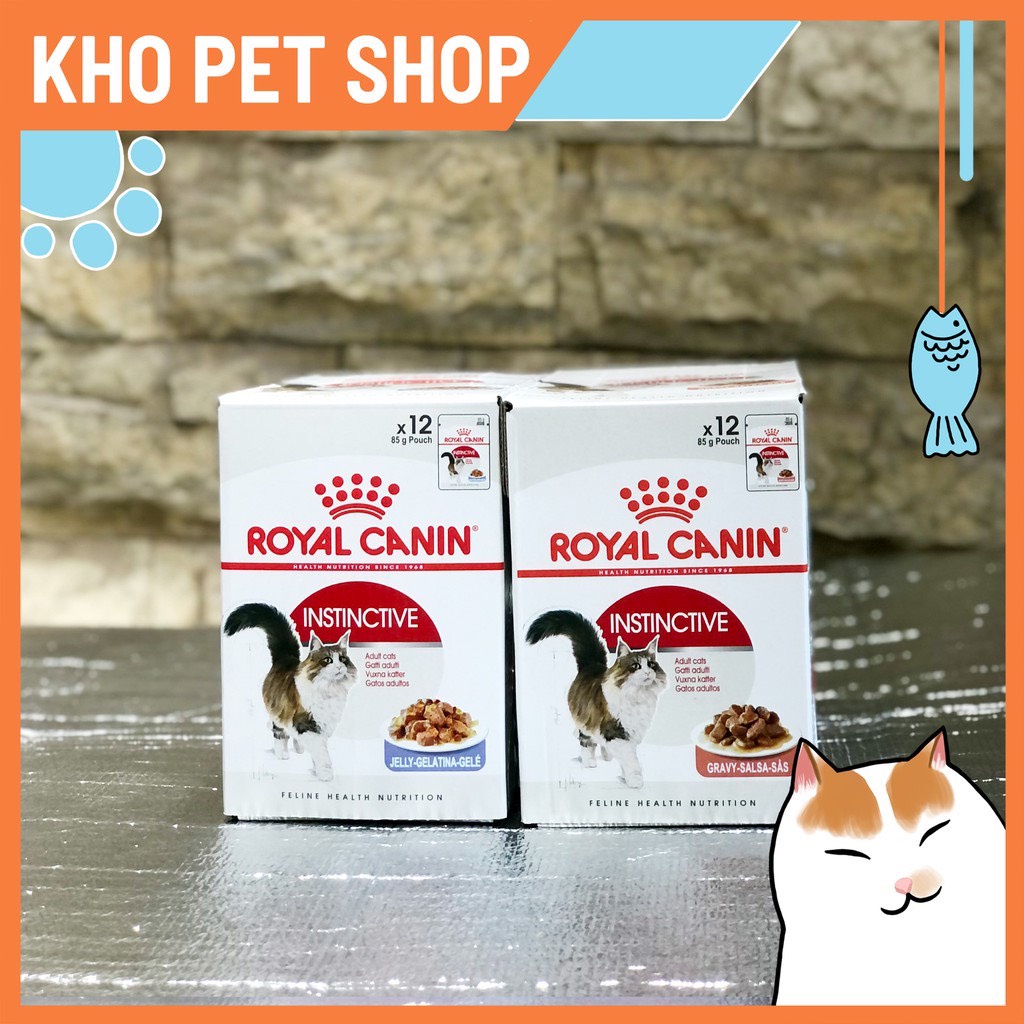 (NGUYÊN HỘP 12 GÓI) Pate Royal Canin cho mèo lớn