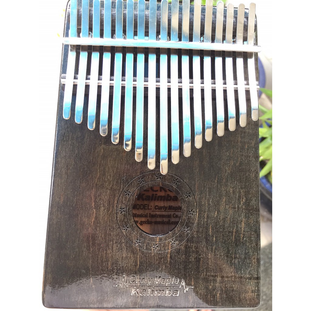 Đàn Kalimba Gecko 17 Phím Gỗ Phong Vân Hổ GK17MC-B