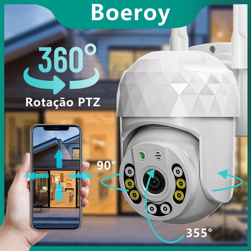 5G Camera An Ninh IP Wifi Camera Wi-Fi PTZ IP66 Tự Động Theo Dõi Camera Quan Sát Hồng Ngoại Full Tầm Nhìn Ban Đêm An Ninh máy Ảnh ]