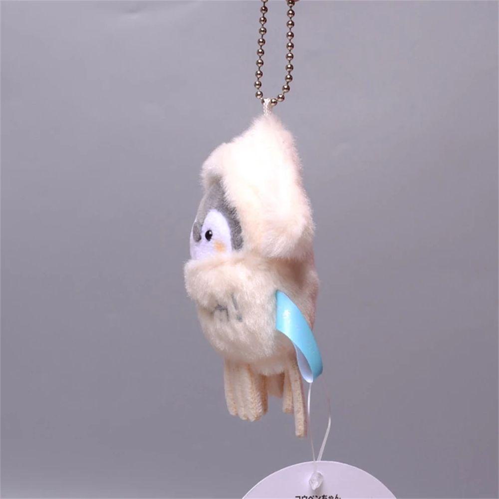 Đồ chơi nhồi bông Hình Chim Cánh Cụt Hoạt Hình 8CM Trang Trí Móc Khóa