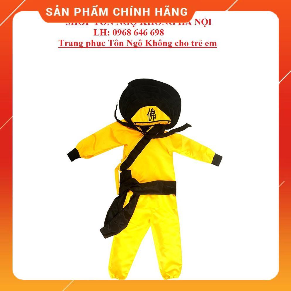 TRANG PHỤC TÔN NGỘ KHÔNG TRẺ EM MÀU VÀNG