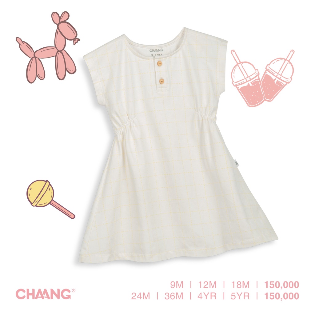 CHAANG Váy thắt eo Active cho bé