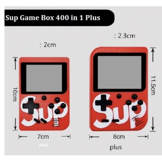 MÁY CHƠI GAME SUP 400 IN 1 G1 PLUS - MÁY ĐIỆN TỬ 4 NÚT CẦM TAY - 400 TRÒ CHƠI CỔ ĐIỂN