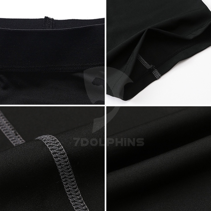 Quần legging nam ngắn iCombat Quần leging short đùi bó tập gym cho nam