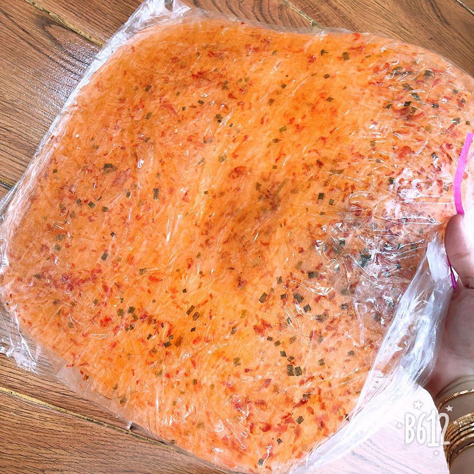 2kg bánh tráng đỏ dẻo tôm Cay Tây Ninh - chính gốc