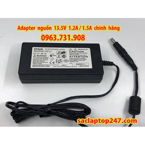 Adapter nguồn 13.5V 1.2A – 1.5A chính hãng