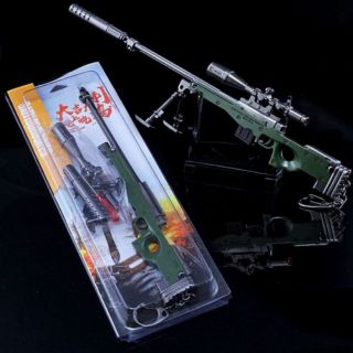 Mô hình móc khóa MK14 pubg,  AWm pubg, k98 17 cm