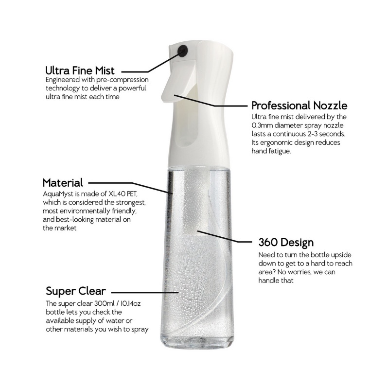 Súng Phun Sương Nano Áp Suất Cao Kích Thước Nhỏ Gọn Tiện Dụng