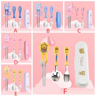Bộ Muỗng Đũa Nĩa Tập Ăn Cho Bé