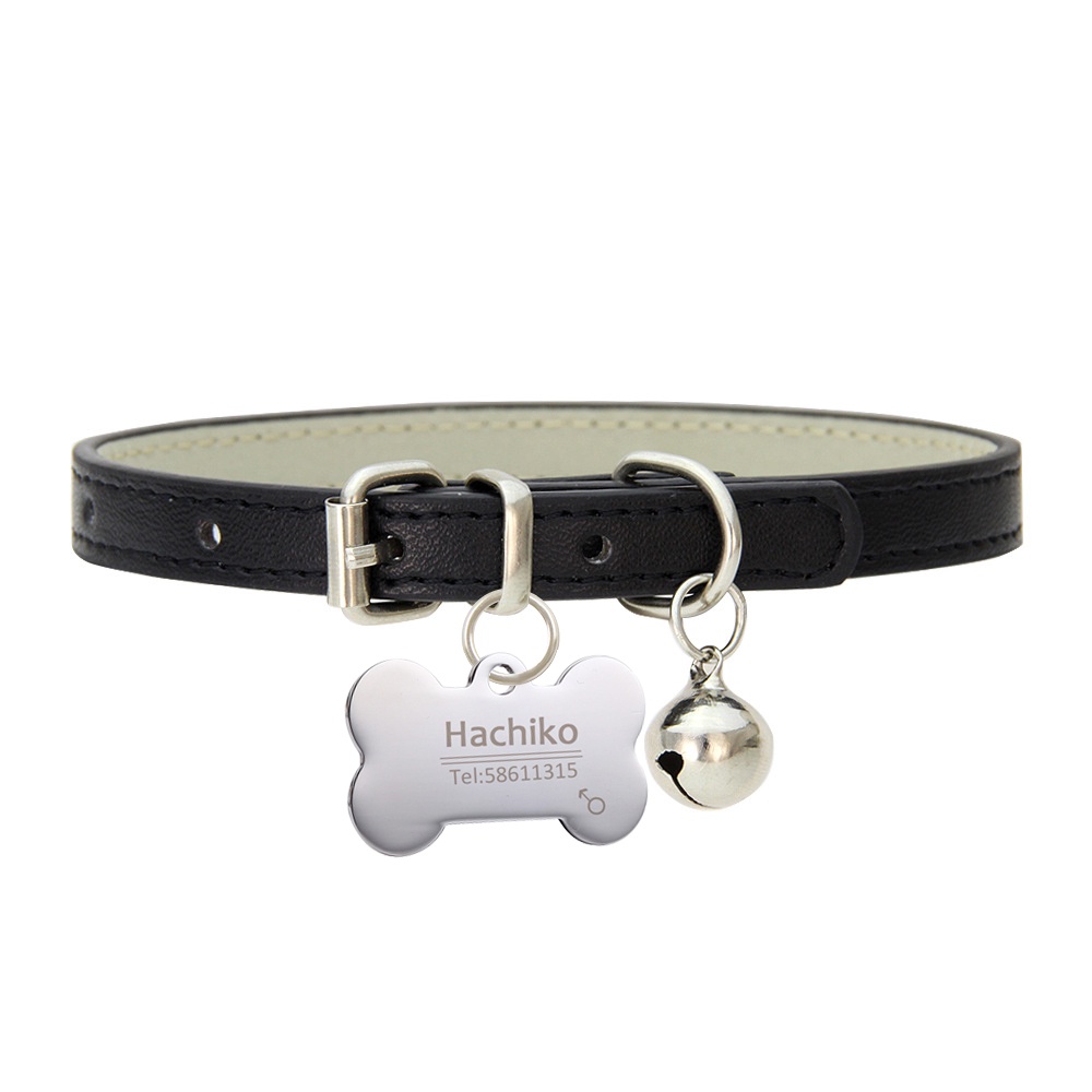 PU Da Vòng Cổ cho Mèo & Chó +Vòng cổ cho Chó  - Vòng cho chó to lớn Y1-5